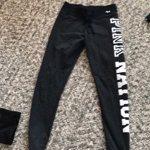 Girls VS pink yoga pants